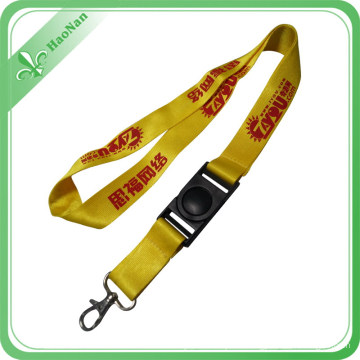 Heat Transfer Printed Polyester Fabric Bottle Opener Lanyard